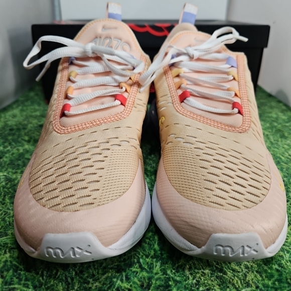 Nike Air Max 270 Washed Coral & White - WMN. SIZE 9 (7.5 MEN) CW5589 600 CLEAN - Picture 15 of 15